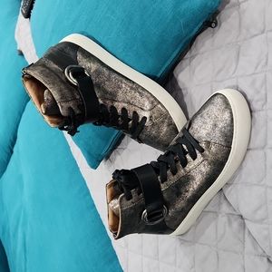 Frye high top sneaker, 9.5
